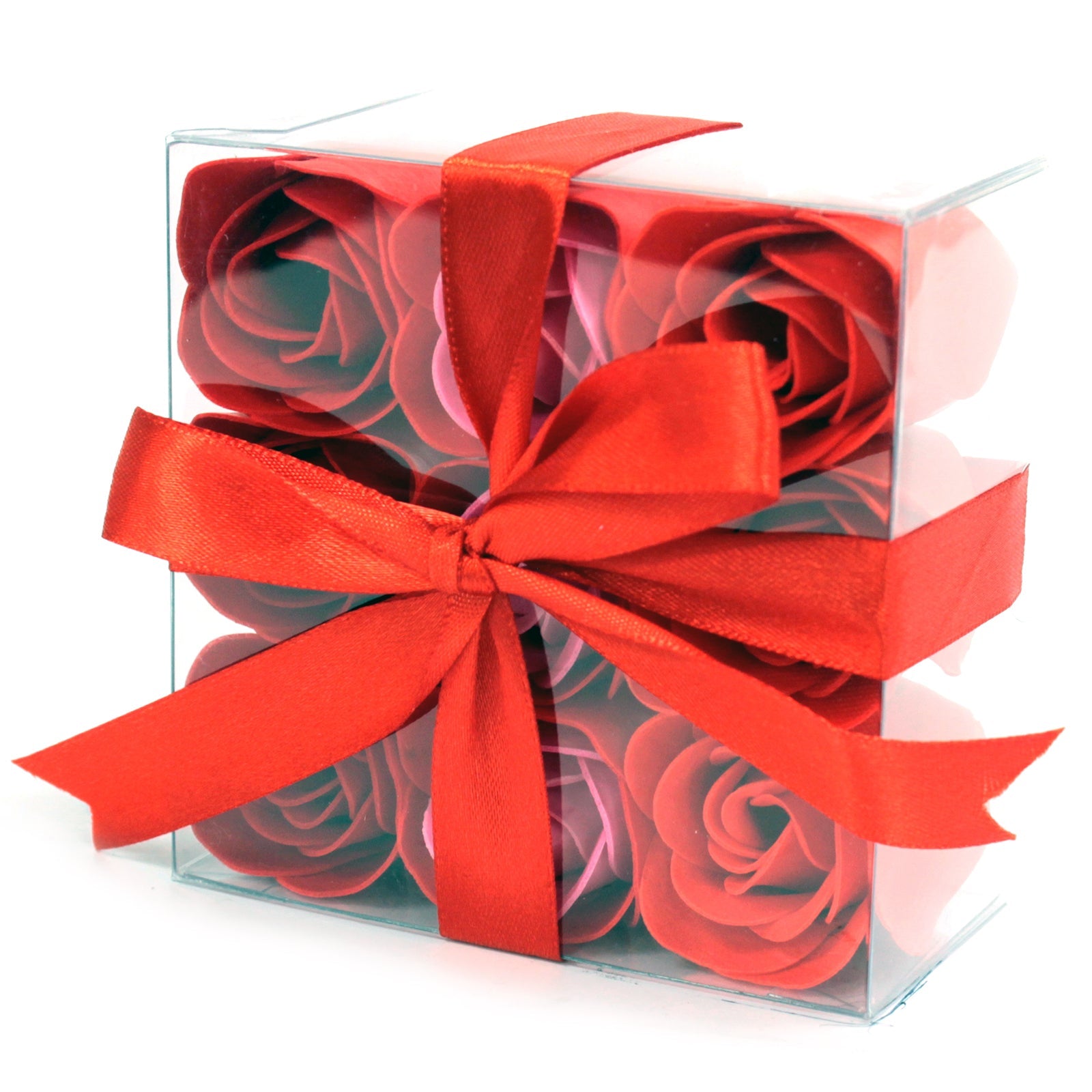 Set of 9 Soap Roses Soap Flowers Soul Inspired Red Roses 