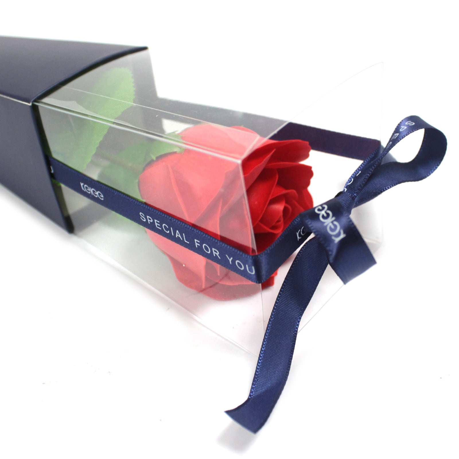 Single Soap Roses Soap Flowers Soul Inspired Red 