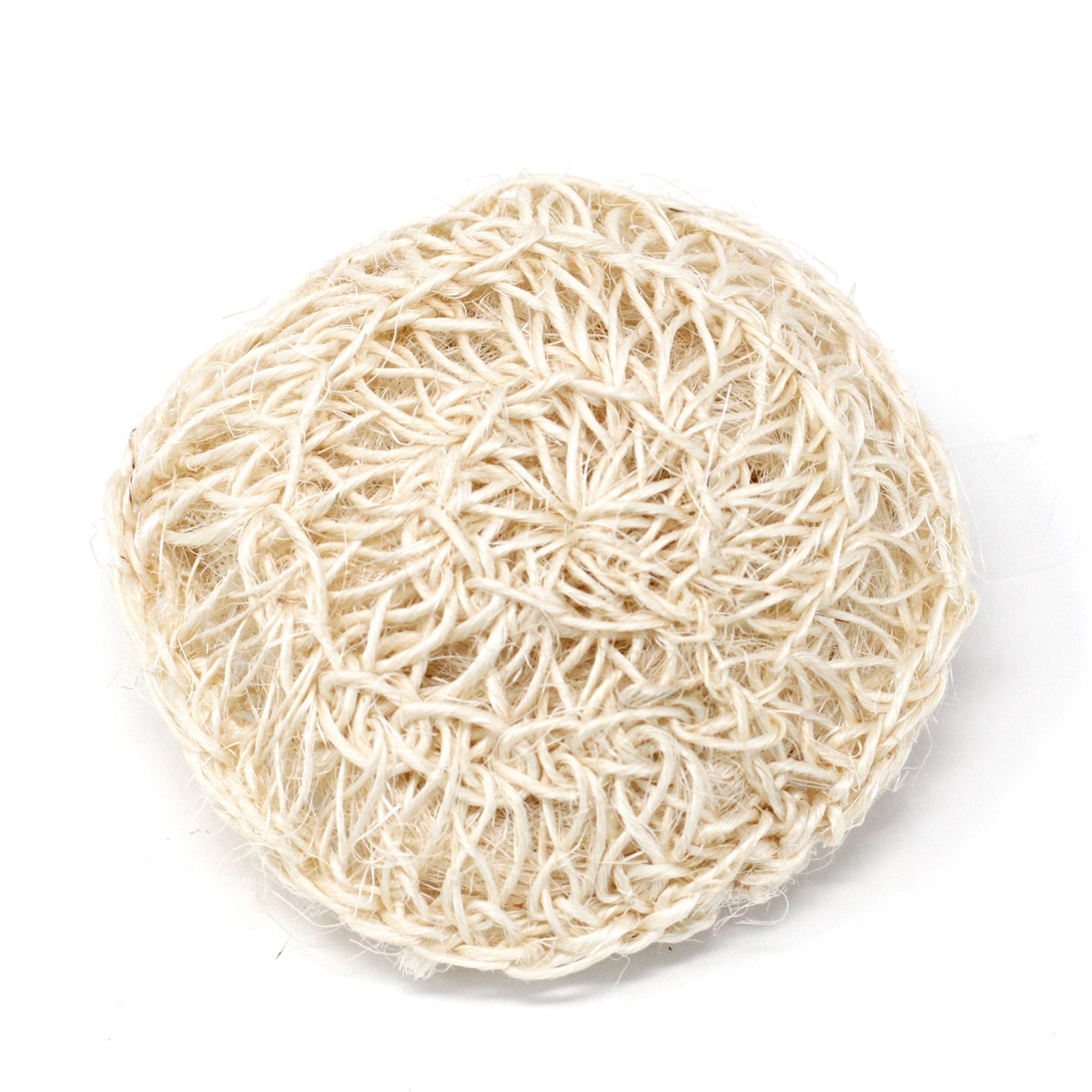 Sisal Sponges and Scrubs Sisal Sponges and Scrubs Ancient Wisdom Soft Round Exfoliating Cushion 