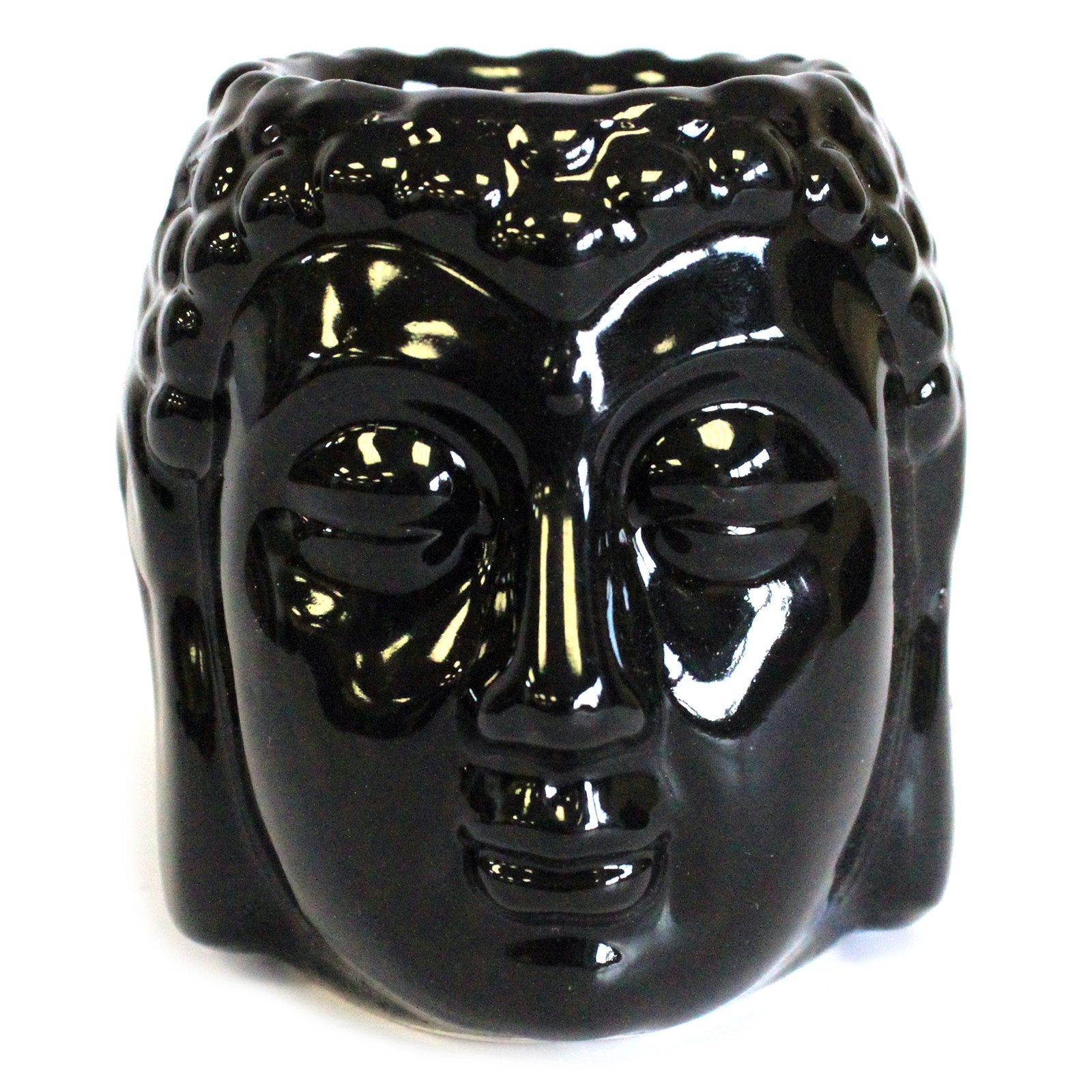Small Buddha Oil Burner Buddha Oil Burner Soul Inspired Black 