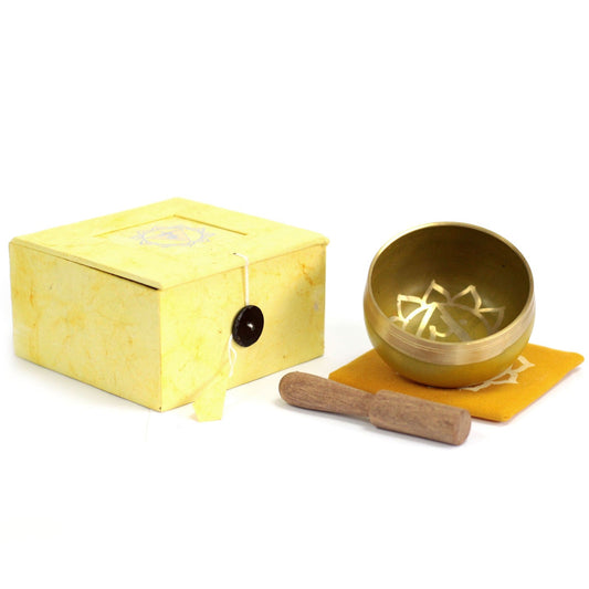 Solar Plexus Chakra Singing Bowl Set singing bowl Soul Inspired 