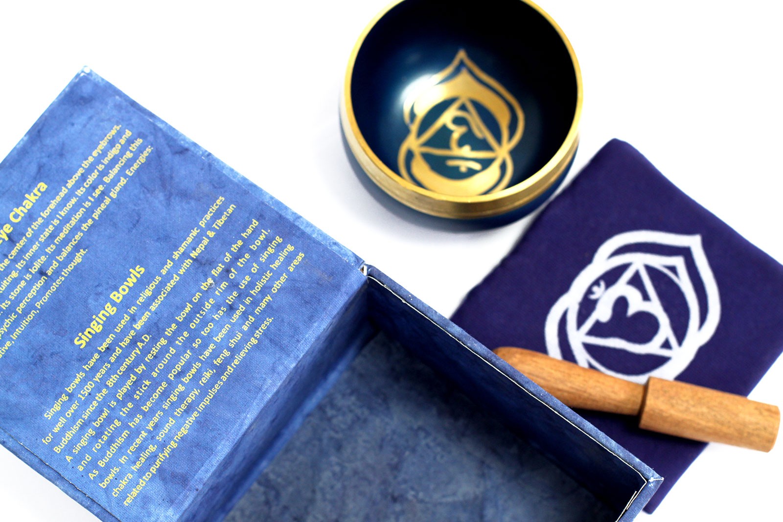 Third Eye Chakra Singing Bowl Set singing bowl Soul Inspired 